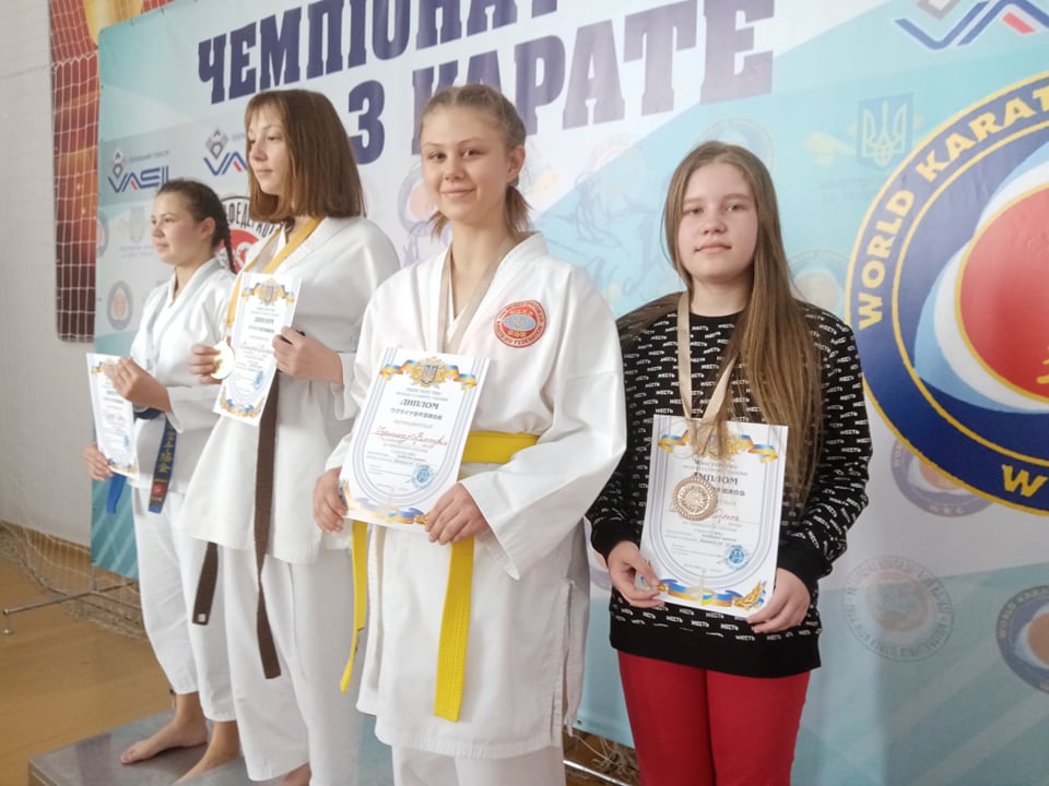 Юні спортсмени з Мукачева здобули призові місця на Чемпіонаті України з карате WKC (ФОТО)